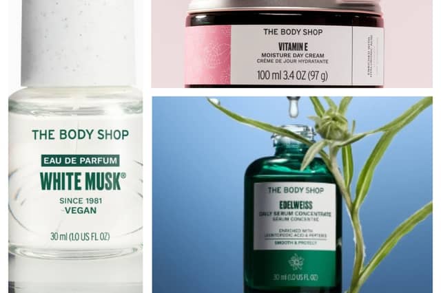 Best-selling products from The Body Shop as iconic beauty brand celebrates turning 50.