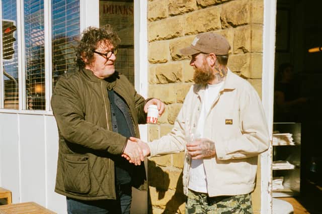 Marco Pierre White enjoyed the Everything Sandwich and 'devoured' one of the sausage rolls at Silver's Deli.