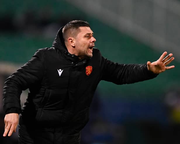 ROMP: For Bulgaria under boss Aleksandar Dimitrov, above, despite missing player of the year Ilia Gruev.
