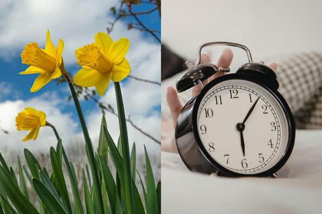 This weekend, the clocks will jump forward an hour.