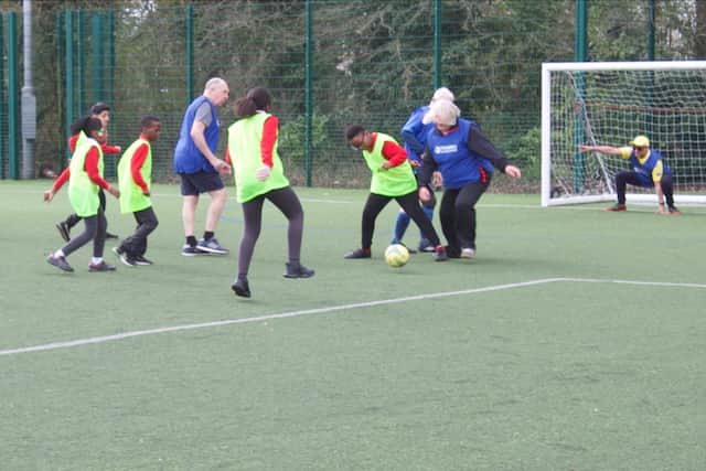 The tournament saw different generations unite to play football, cricket, and netball