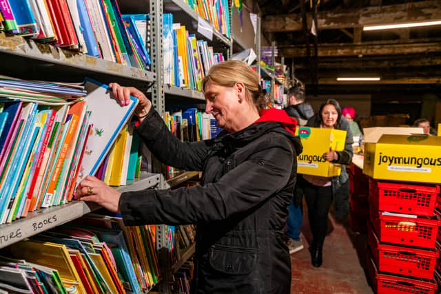 Leeds Children's Book Project based at Seagulls in Holbeck. 