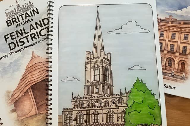 Stephen and Melissa created Britain in Lines in memory of Freya and to support Martin House