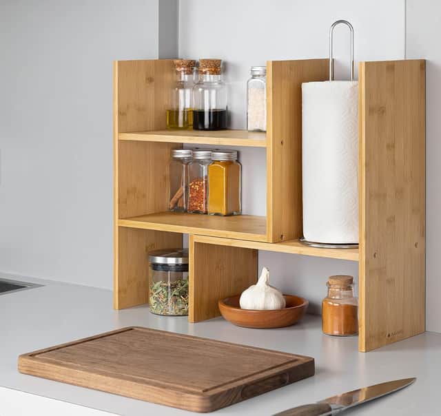 Navaris Desk Organiser Shelf Unit