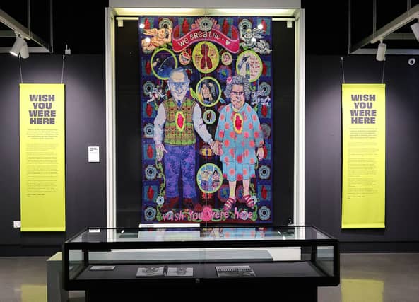 Jason and the Coal Mining Adventure is a new exhibition featuring a tapestry that tells the stories of Britain’s mining communities at National Coal Mining Museum England