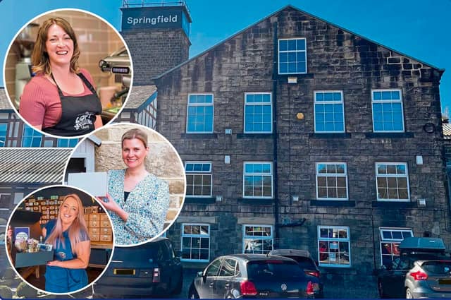 Springfield Mills is now home to coffee, fitness, dance, yoga, baking, gifting and growing businesses — all under one historic roof.