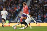 SOLID SHIFT: From Leeds United's Ao Tanaka for Japan.