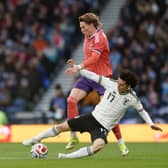 SOLID SHIFT: From Leeds United's Ao Tanaka for Japan.