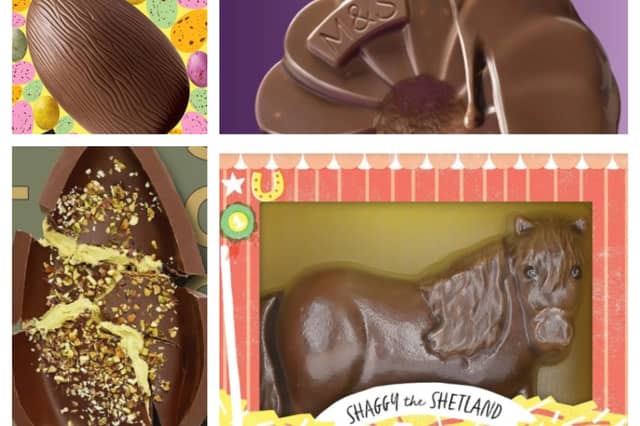 Marks and Spencer Easter eggs 2026 - available to buy via Ocado.
