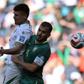 VOW: From Leeds United striker Joel Piroe, pictured on his full international debut for Suriname.