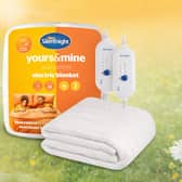 The Silentnight heated blanket has a 63% saving at the moment