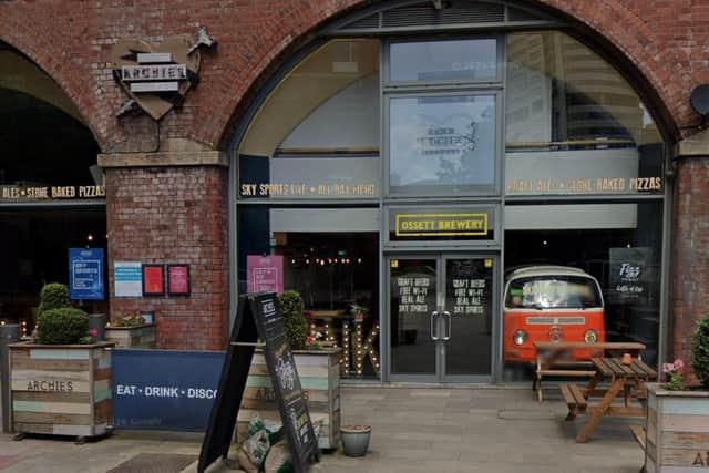 Archie's is located in Leeds city centre.