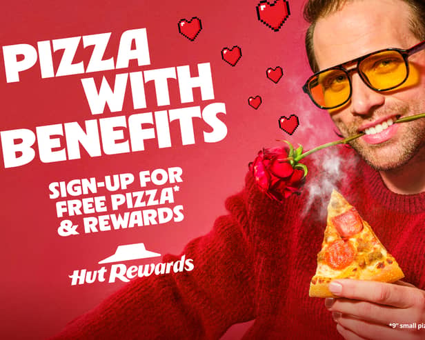 Customers new and existing who sign up before 19th April will also get a free small pizza* as our first date treat
