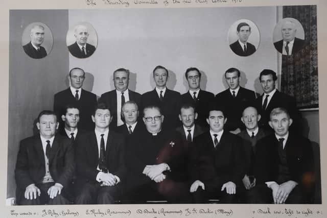 The Founding Committee of the new Leeds Irish Centre in 1970.