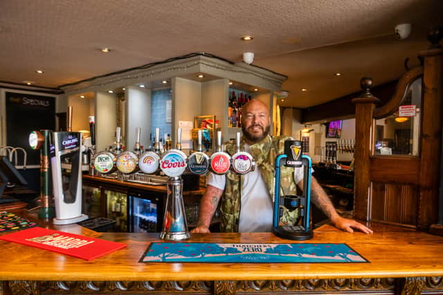 Ryan Edwards  says he has been backed by dozens of regulars offering "overwhelming" support