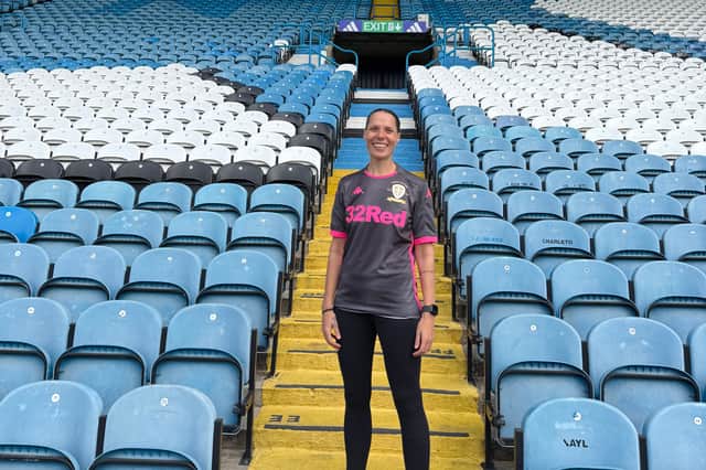 Lifelong Leeds United fan Sarah is running one mile a day until the team win five consecutive matches