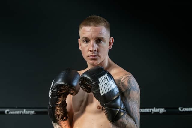 Leeds boxer Jack Bateson pictured training in Kirkstall as he continues on the comeback trail from injury.
Photograph by Tony Johnson.  5th March 2026