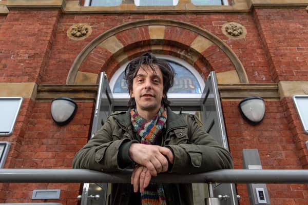 Tony Macaluso at Chapel FM Community Arts Centre, in Seacroft.