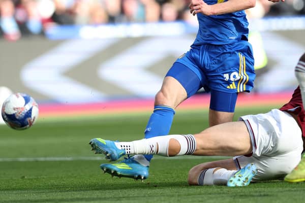 Leeds United were denied a penalty at West Ham.