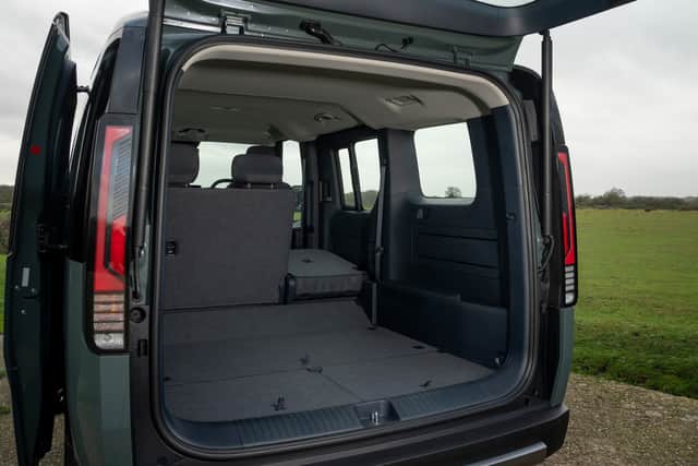 Interior space is the really impressive bit - it's hard to convey just how massive the PBV is, in Passenger guise