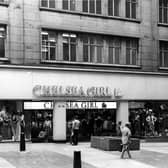 Chelsea Girl fashion shop pictured in February 1980.