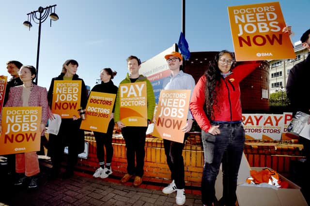 Resident doctors at hospitals across the country will walkout for six days until 6.59am on April 13.