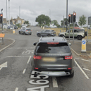Traffic lights were put out of order at Rodley roundabout in west Leeds.