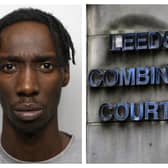Bryan Kiggwe was jailed at Leeds Crown Court for 45 months for drug dealing and possession of 'the most fearsome machete'.