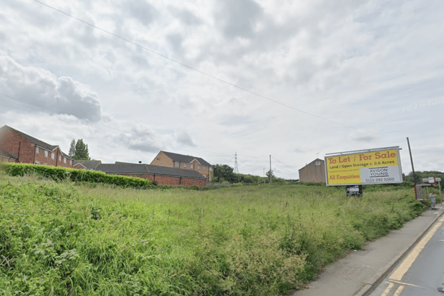 Brownfield off Whitehall Road in Leeds could become assisted living units.