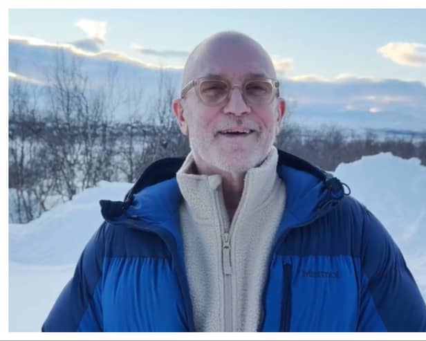 Tim from Leeds was one of 13 Arctic explorers raising money for Rainbow Trust Children's Charity