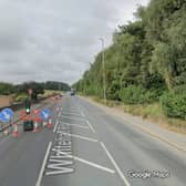 Emergency repair works to fix a water main is happening on Whitehall Road, Leeds