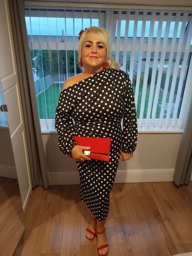 Jemma Sherrard after her inspirational weight loss with Slimming World