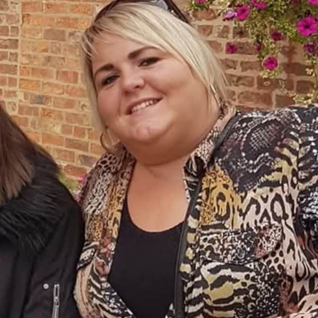 Jemma before her Slimming World weight loss