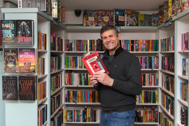 Jonathan said one of the best parts of bookselling is when customers enjoy staff recommendations