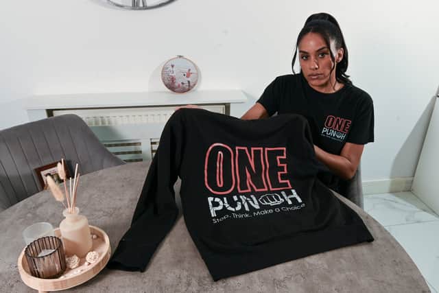 Alicia Manners, whose brother Simon was fatally injured when punched while on a night out. 