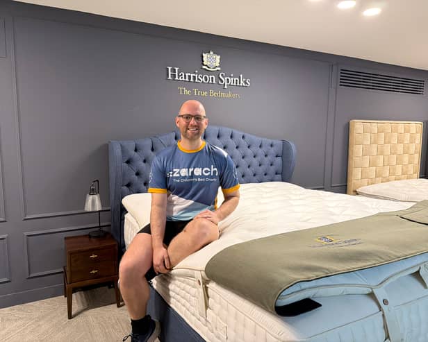 David is taking on the London Marathon to support children's' charity Zarach