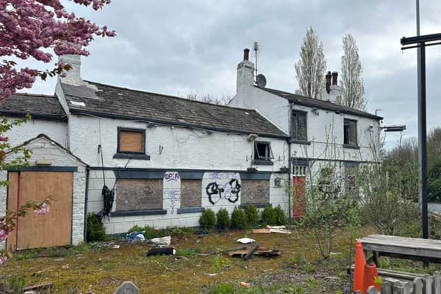 Three fire engines were called out to the site on York Road, in Whinmoor,  at around 5pm