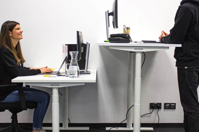 Standing desks are great for circulation and posture