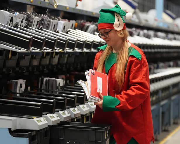 Across the festive season, the elves at the Royal Mail sort and arrange all the letters to Father Christmas, and senders can expect a letter from the man himself ahead of Christmas Day.