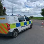 The crash on Garforth Cliff has left the road shut this afternoon.