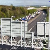 Drivers can expect 45-minute delays on the M62 near Lofthouse.