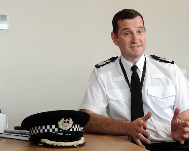 Chief Constable of West Yorkshire Police, John Robins. 