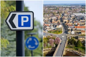 Commuters have been hogging free parking spaces at public buildings in Wetherby after charges were introduced elsewhere in the town.