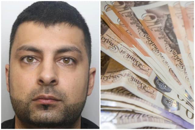 Hussain (pictured) remains on the run but POCA proceedings this week suggested he made more than £600,000 from drug dealing.