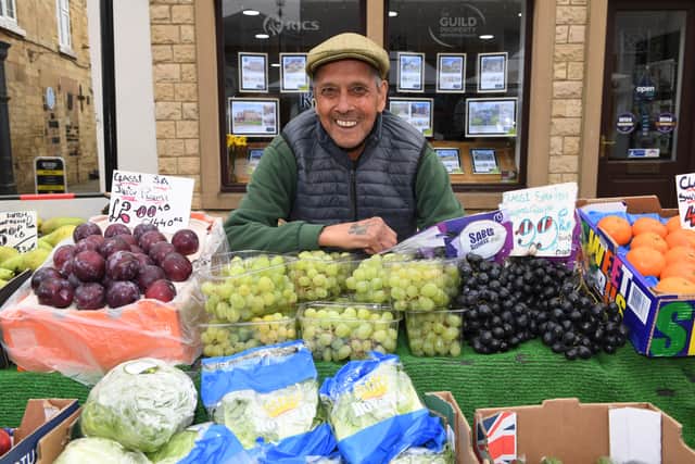David Virdee has been trading at Wetherby Market for 32 years