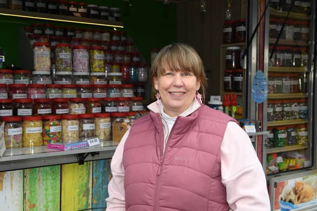 Melanie Hunt, owner of the Sweet Feast Shack, says Wetherby Market is one of the “friendliest” in the area