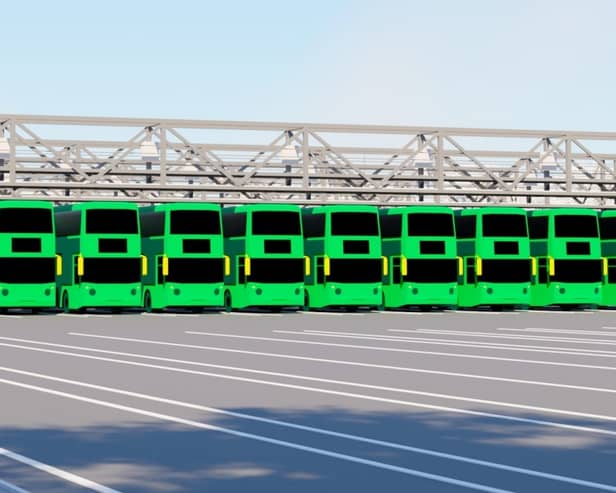   Plans have been formally submitted to build a £60m zero-emission bus depot in Wakefield.  
