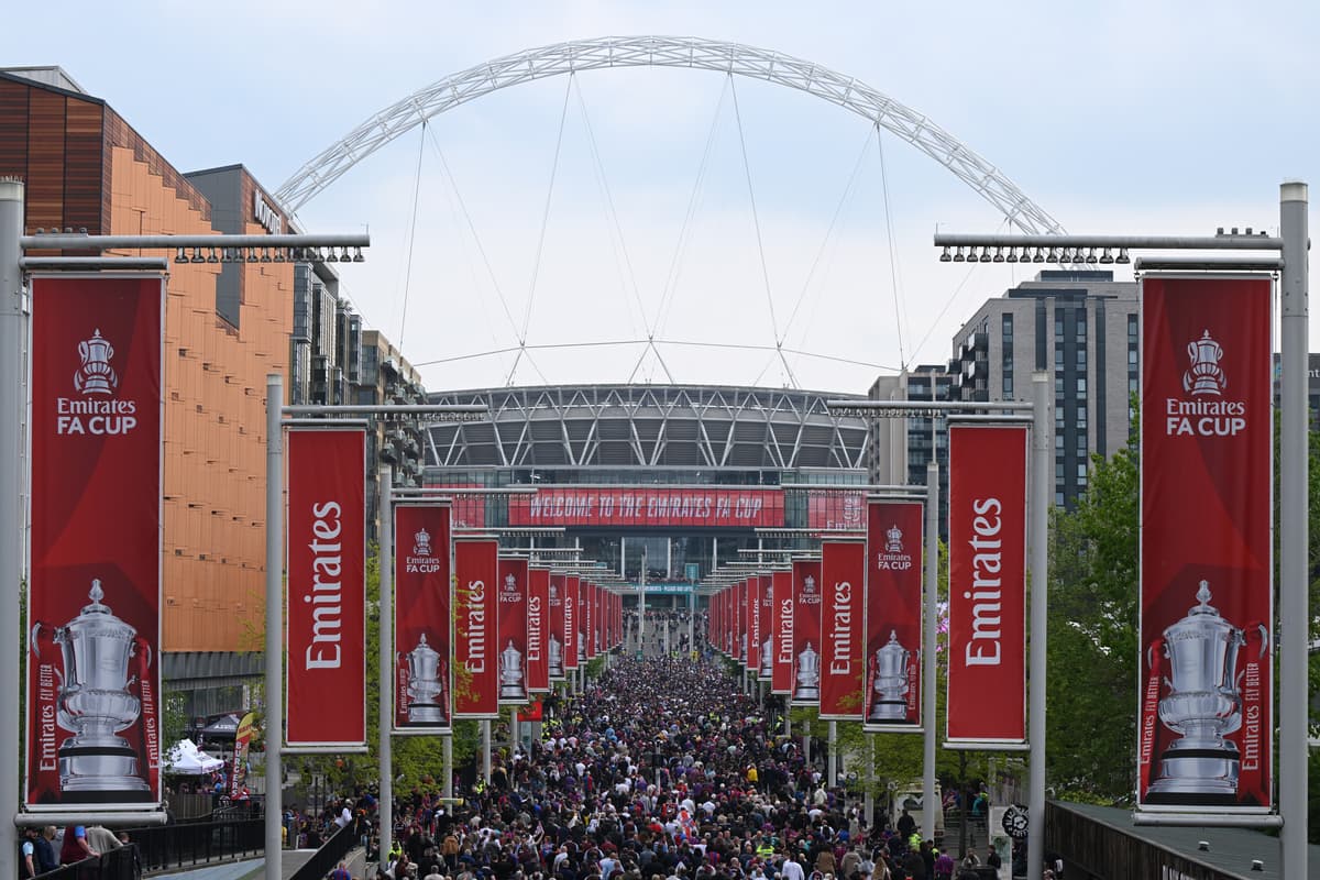 Der englische Fußballverband (FA) gibt die Details zum FA-Cup-Finale vor ...
