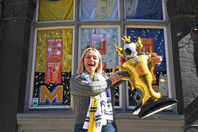 Claire, landlady at the Moot Hall Arms shares her excitement ahead of the FA Cup semi-final