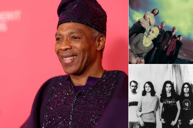(Clockwise from left) Femi Kuti, Just Mustard and Chapterhouse are just some of the concerts taking place in the city this weekend.